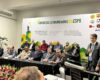 Presidente da CESP Central e da FESERP-MS, Lilian Fernandes participa da abertura do 1º Congresso Extraordinário da CSPB, que teve como apresentação o Texto base do Marco Regulatório